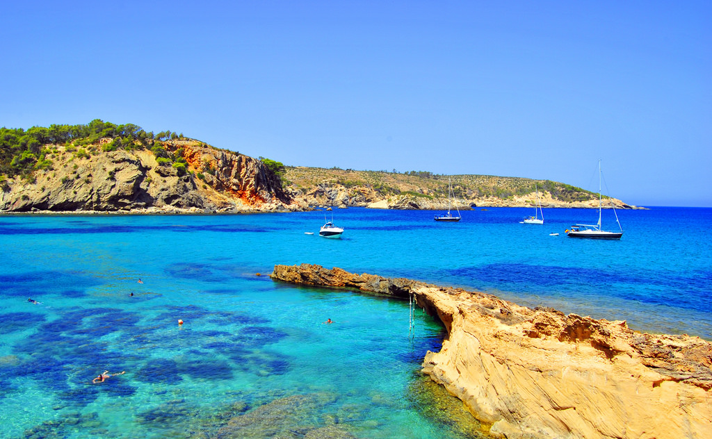 Beaches and coves of Ibiza