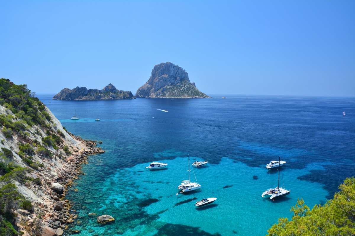 Islet of Es Vedrà in Ibiza